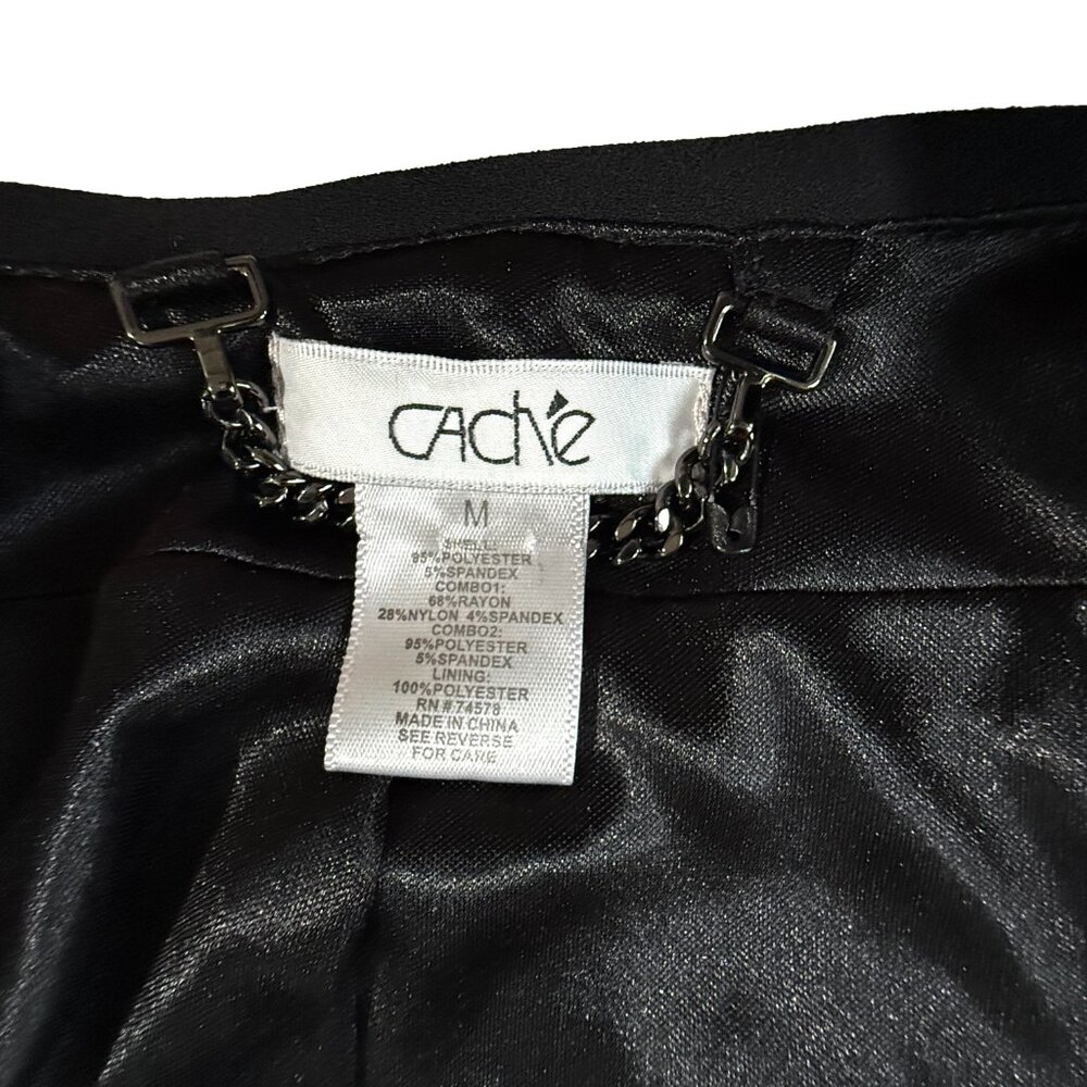 Cache Cropped Sequins Jacket - image 7